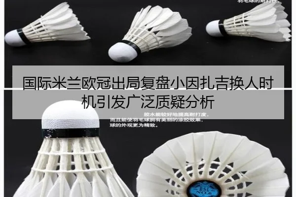 国际米兰欧冠出局复盘小因扎吉换人时机引发广泛质疑分析